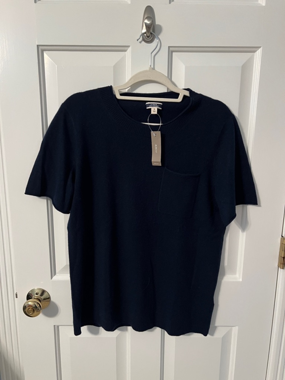 J. Crew Cashmere Tee, NWT Size S